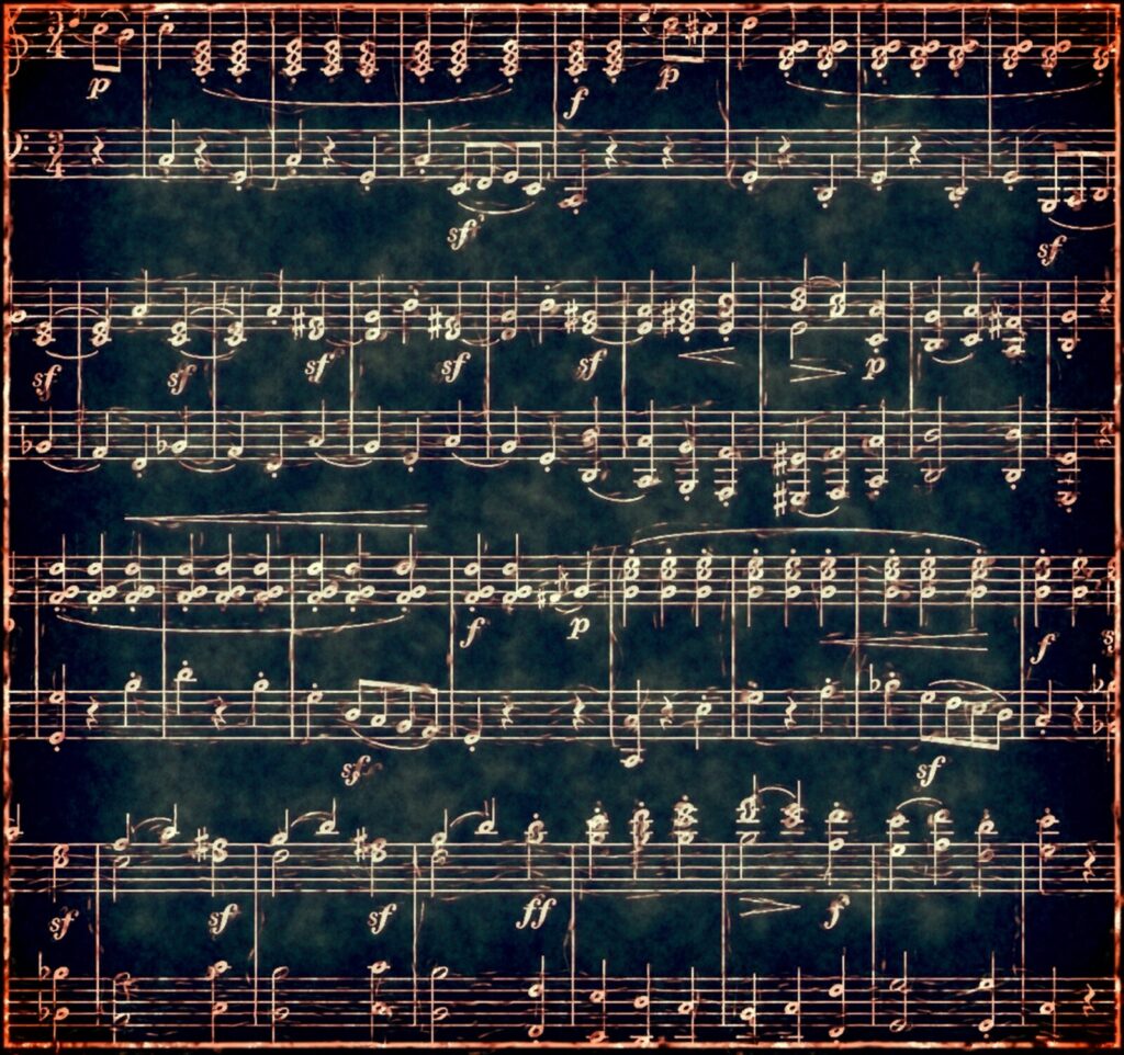 sheet music